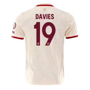 Bayern Munich Alphonso Davies #19 Rezervni Dres 2024-25 Kratak Rukavima